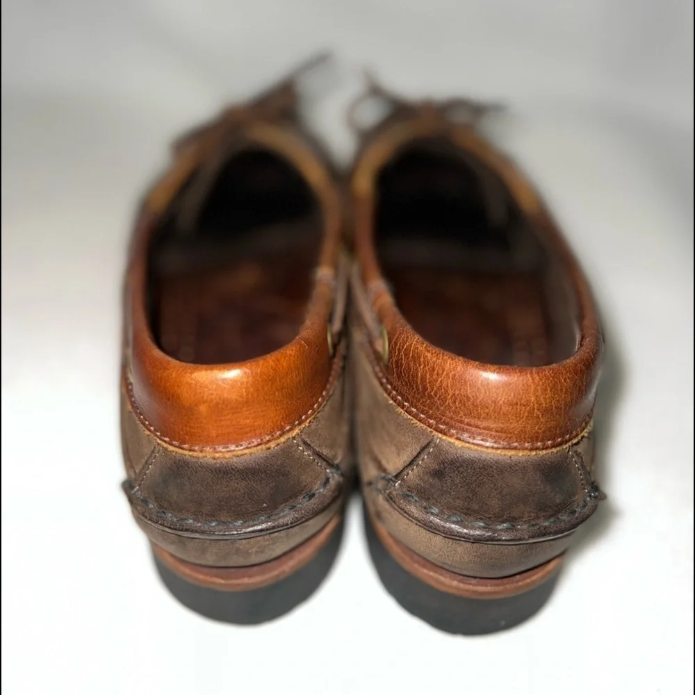 Harbour HC Size 7 1/2D Leather Boat Shoes